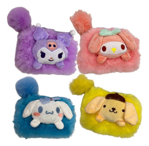 Monedero Personajes De Kuromi My Melody Cinamoroll 