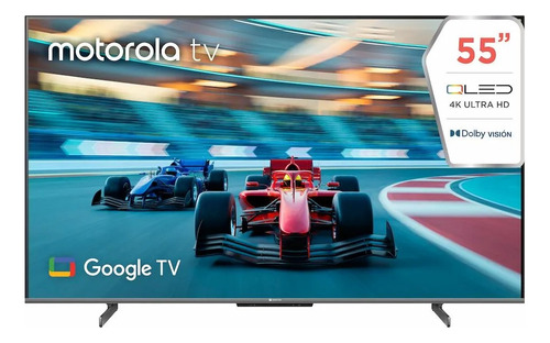 Motorola Smart Tv 55  4k Qled Ultra Hd - Google Tv