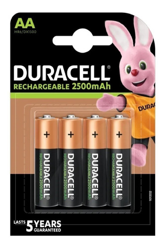 Duracell Recargable Aax4 