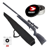 Rifle Aire Comprimido Gamo Wildcat Whisper Igt Funda+balines