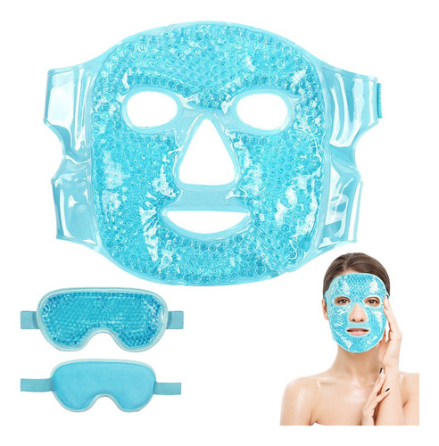 Máscaras De Hielo Para Ojos Y Cara Frio/caliente 2pcs