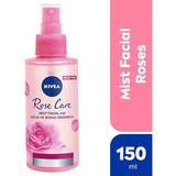 Mist Facial Refrescante Nivea Rose Care Agua De Rosas X 150 