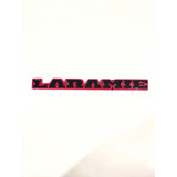 Emblema Letra Ram 700 1500 2500 Laramie Negra Filo Rojo 
