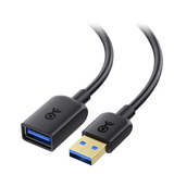 Cable Matters Short Usb A Usb 3.0 Extension Cable Negro