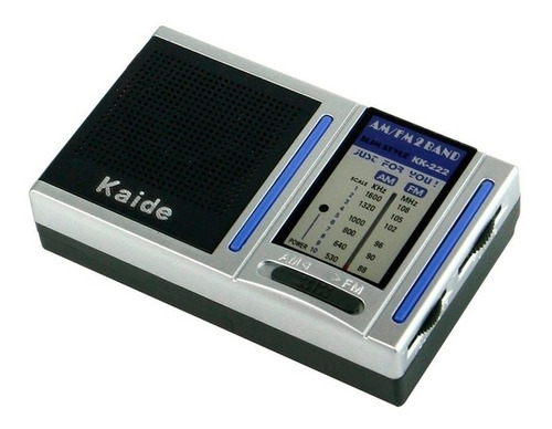 Radio Pocket Kaide Am/fm 2 Bandas Analógicas Antena Plegable