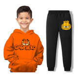 Conjunto Buzo Y Pantalón De Garfield / Animacion / Niños