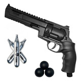 Revolver Tactical Umarex Co2 T4e Tr68 Disuasiva Cal .68 Kit