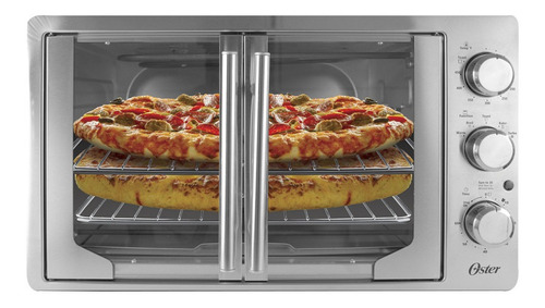 Horno Frances De Mesa Eléctrico Oster 42l Acero Inoxidable 