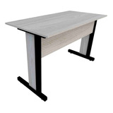 Mesa Para Escritório 1,20x60 Home Office Multiuso Cor Nobre