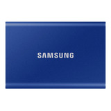 Disco Sólido Externo Samsung T7 Mu-pc2t0t 2tb Azul