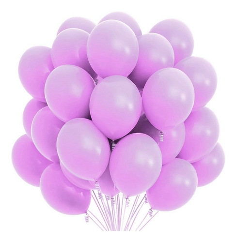 Globos De 25cm / 10  Pulgadas X 50 Unidades - Decoracion