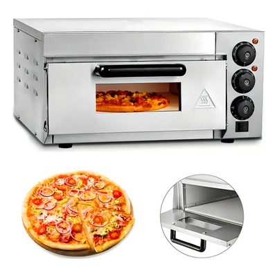 Horno Comercial De Pizza Pan Carne 16 Inch 110v 2000w 350°c