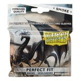 Dragon Shield Perfect Fit Sideloader Smoke 100 Sleeves Size