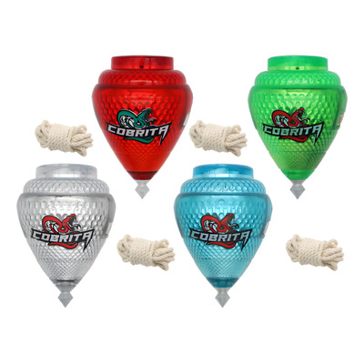 Trompos Cometa Cobrita Mini Cobra Pack 4 Pieza Color Surtido Multicolor