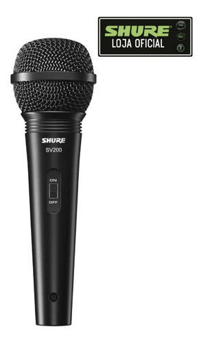 Microfone Shure Sv200 C/ Fio 