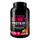 Suplemento En Polvo Foodtech  100% Women Whey Protein + Proteínas Sabor Chocolate/avellana En Pote De 907g