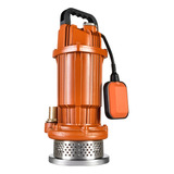 Bomba Sumergible De Agua Sucia P/pozo 1hp Oakland Qdx6-18 Color Naranja