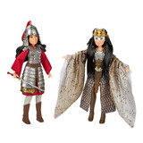 Boneca Disney Mulan E Xianniang Articulada Da Hasbro E8691