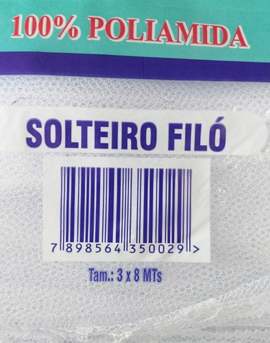 Tela Proteção Mosquiteiro De Teto Solteiro 3mts X8 Mts