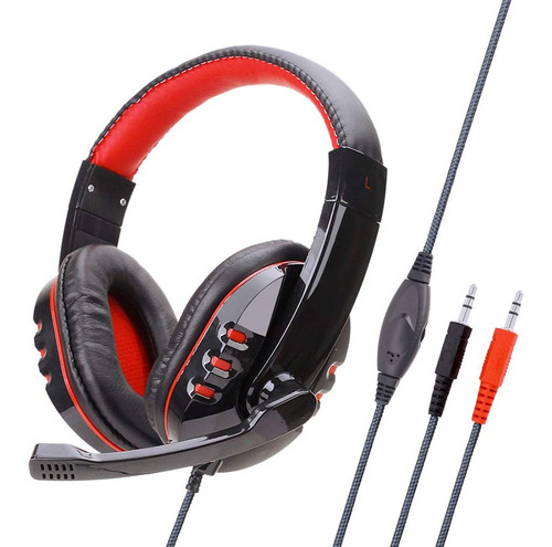 Auriculares Gamer Soyto Sy733 Con Luz Y Mic  Incorporado 