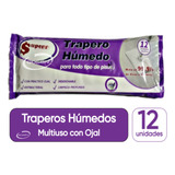 Trapero Húmedo - Paño De Limpieza - Traperos Con Ojal 12 Un.