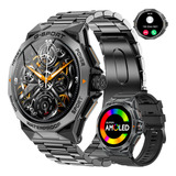 Smartwatch Militar Amoled Hd Para Homens