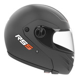 Casco Rebatible Hawk Rs5  Negro Mate Talle S Motos Liber