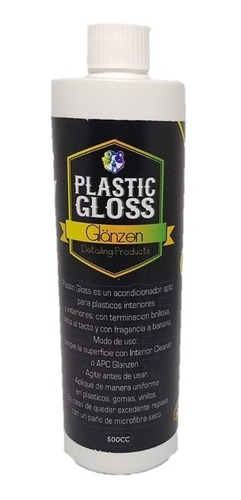 Glänzen Plastic Gloss Acondicionador Plasticos Int Ext 500ml