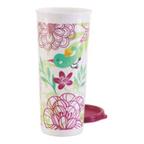 Vaso Decorado Hermetico Tupperware® 470ml Libre De Bpa