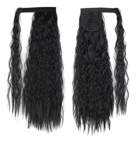 Extensiones Natural Coletas Cola Caballo Ondulado