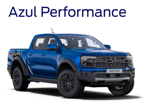 Color De Retoque Ford Azul Performance Ranger Raptor