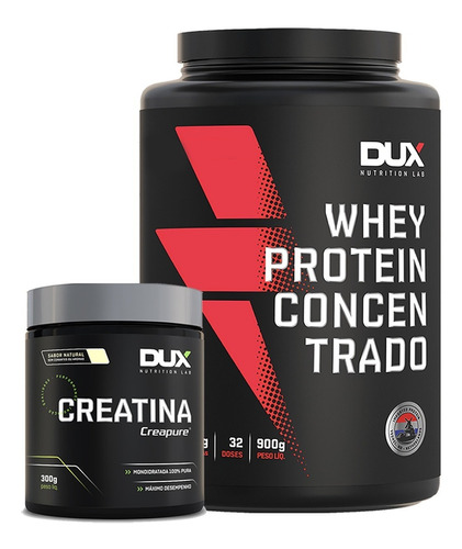 Combo Dux - Whey Protein Concentrado + Creatina Creapure