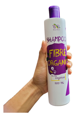 Shampoo Wins Brasil Para Cabelo Orgânico E Sintético 500ml