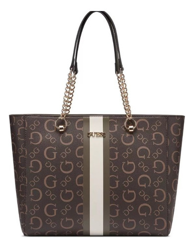 Bolsa Tote Guess Grande  Monogram