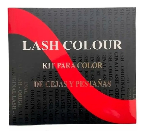 Lash Colour Kit Para Color Cejas Pestañas Negro Marron