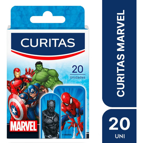 Curitas Marvel X20u , X 5 Cajas