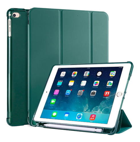 Capa iPad 8 2020 Smart Porta Pencil Anti Queda Macia Premium