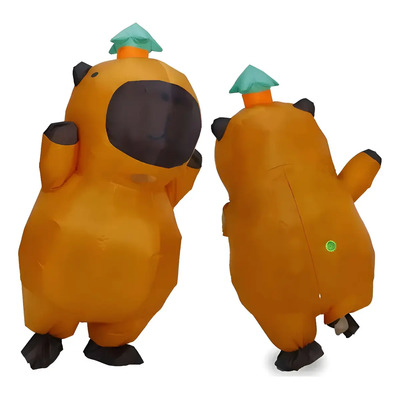Lindo Disfraz Inflable De Capibara Kapibala