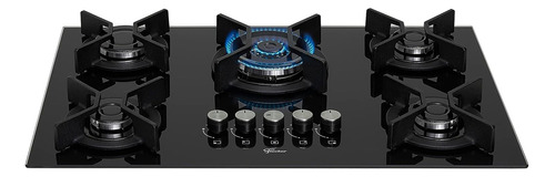 Fogão Cooktop Gás Fischer Infinity 26298 Preto 127v/220v