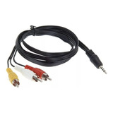 Cable 3.5mm Stereo A 3 Rca Macho Audio Y Video - 10 Pzs