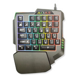 Mini Teclado Gamer Retroiluminado Aoas  / Miki Imports