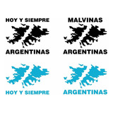 Rdg - Vinilo Sticker Calcomania Malvinas Argentinas (unidad)