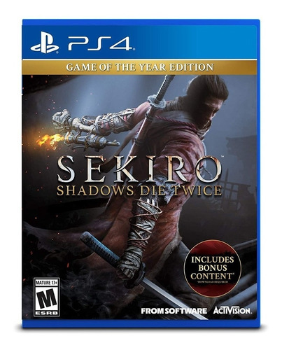 Sekiro: Shadows Die Twice  Game Of The Year Ps4 Físico