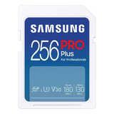 Tarjeta De Memoria Samsung Pro Plus 256gb - Sdxc 180 Mb/s 4k