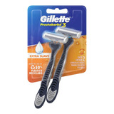 Aparelho Barbear Gillette Prestobarba3 Extra Suave C/2