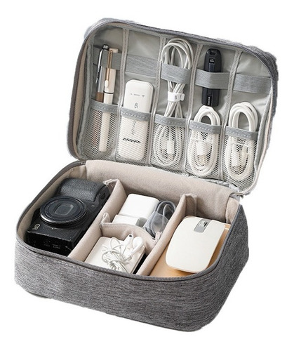 Bolso Organizador De Cables Usb Accesorios Viaje Calidad