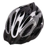 Casco De Bicicleta Casco De Ciclismo Cabeza Protector Negro