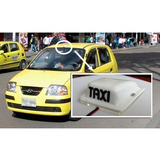 Aviso Techo Taxi Iluminado Led Alta Visibilidad T A X I 