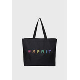 Bolso Shopper Con Logo Mujer Esprit 23bagny