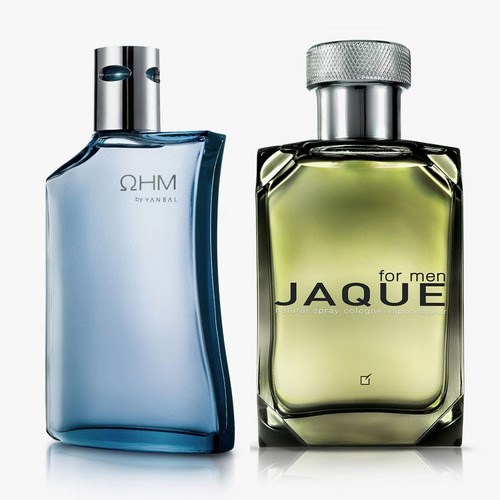 Perfumes Ohm Azul + Jaque Caballero Ya - mL a $1217